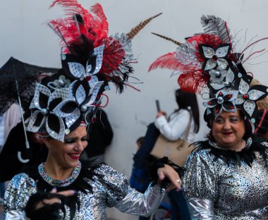 Nerja, İspanya - 11 Şubat 201