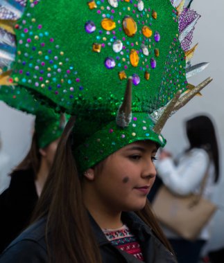 Nerja, İspanya - 11 Şubat 201