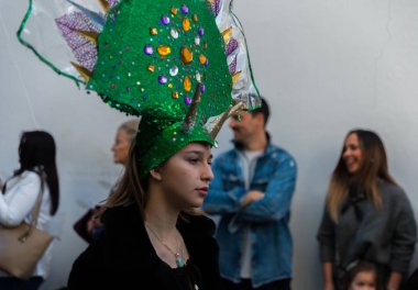 Nerja, İspanya - 11 Şubat 201