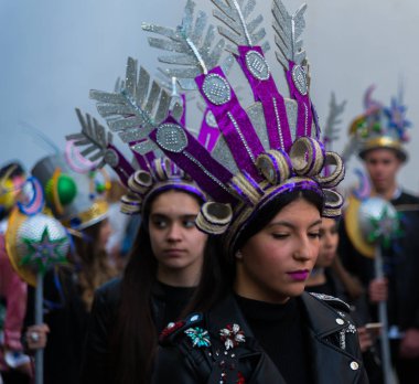 Nerja, İspanya - 11 Şubat 201