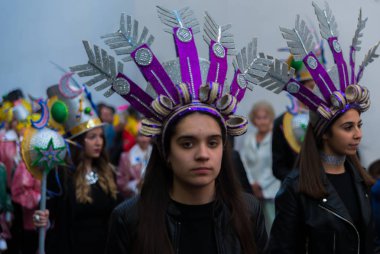 Nerja, İspanya - 11 Şubat 201