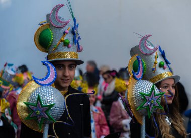 Nerja, İspanya - 11 Şubat 201