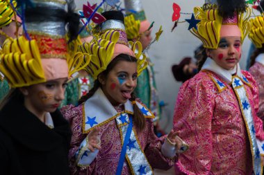 Nerja, İspanya - 11 Şubat 201