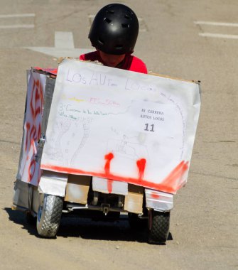 Velez Malaga, İspanya - 14 Nisan 2018 