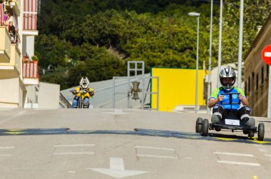 Velez Malaga, İspanya - 14 Nisan 2018 