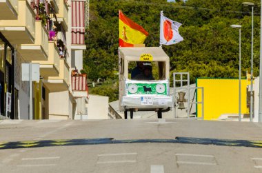 Velez Malaga, İspanya - 14 Nisan 2018 