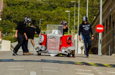 Velez Malaga, İspanya - 14 Nisan 2018 