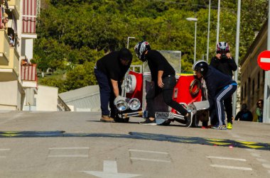 Velez Malaga, İspanya - 14 Nisan 2018 