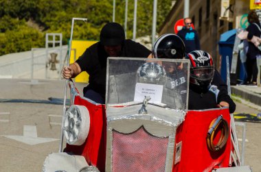 Velez Malaga, İspanya - 14 Nisan 2018 