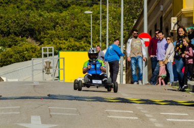 Velez Malaga, İspanya - 14 Nisan 2018 