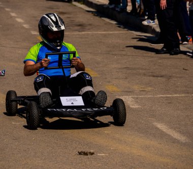 Velez Malaga, İspanya - 14 Nisan 2018 