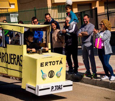 Velez Malaga, İspanya - 14 Nisan 2018 