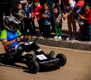 Velez Malaga, İspanya - 14 Nisan 2018 