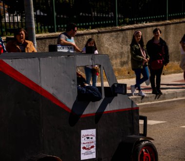 Velez Malaga, İspanya - 14 Nisan 2018 