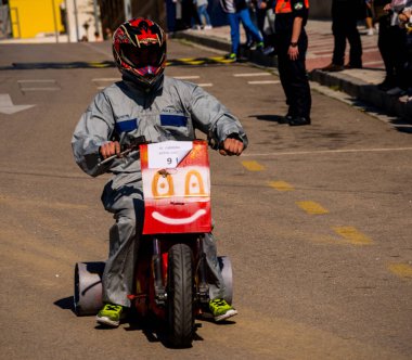 Velez Malaga, İspanya - 14 Nisan 2018 