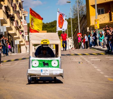 Velez Malaga, İspanya - 14 Nisan 2018 