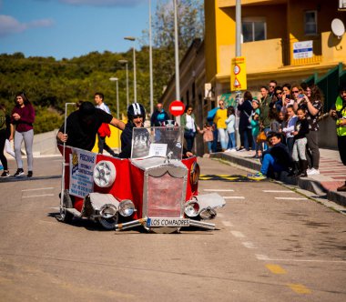 Velez Malaga, İspanya - 14 Nisan 2018 