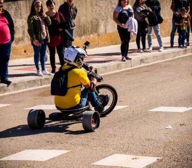 Velez Malaga, İspanya - 14 Nisan 2018 
