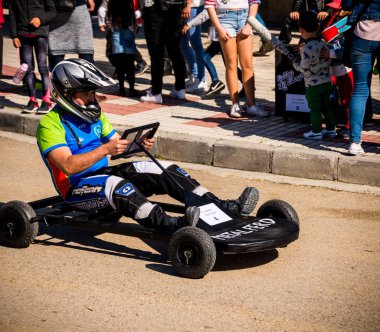 Velez Malaga, İspanya - 14 Nisan 2018 