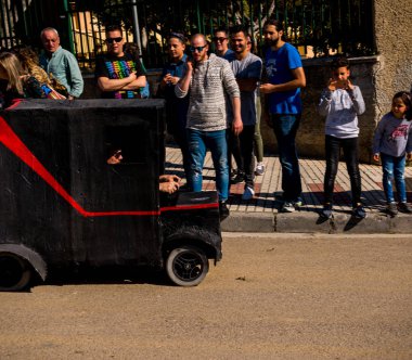 Velez Malaga, İspanya - 14 Nisan 2018 