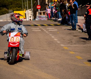 Velez Malaga, İspanya - 14 Nisan 2018 