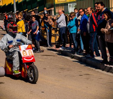 Velez Malaga, İspanya - 14 Nisan 2018 