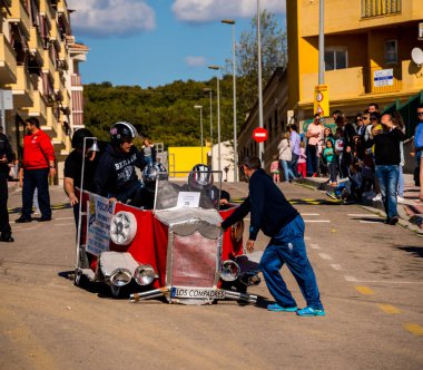 Velez Malaga, İspanya - 14 Nisan 2018 