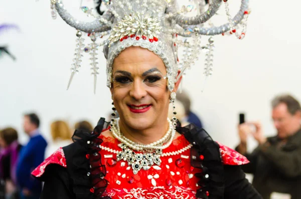 Nerja, İspanya - 11 Şubat 201