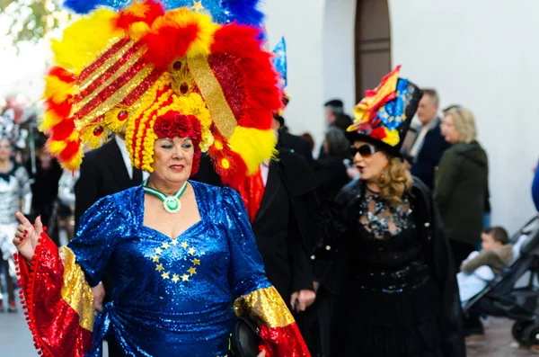 Nerja, İspanya - 11 Şubat 201