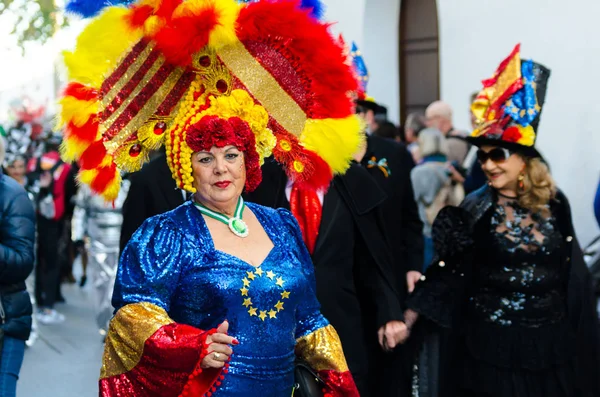 Nerja Spanya Şubat 201 — Stok fotoğraf