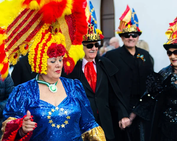 Nerja Espanha Fevereiro 201 — Fotografia de Stock