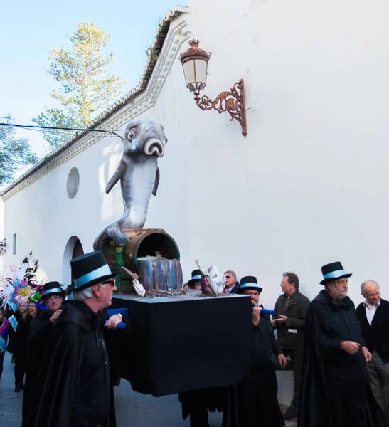 Nerja, İspanya - 11 Şubat 201