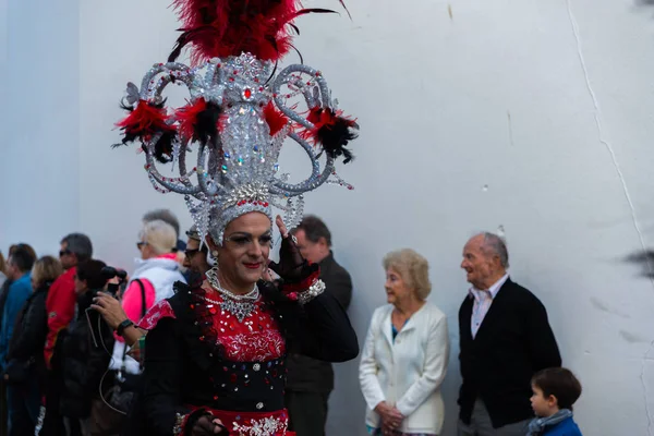 Nerja, İspanya - 11 Şubat 201