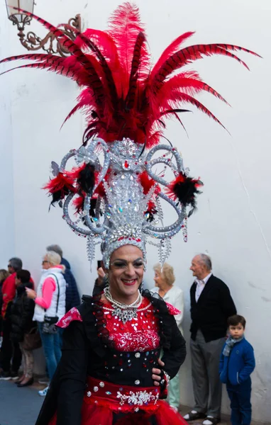Nerja, İspanya - 11 Şubat 201