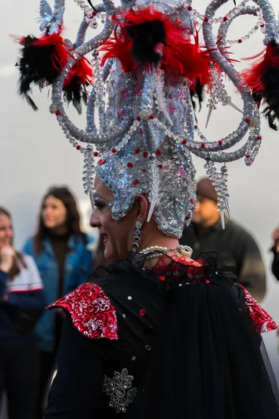 Nerja, İspanya - 11 Şubat 201