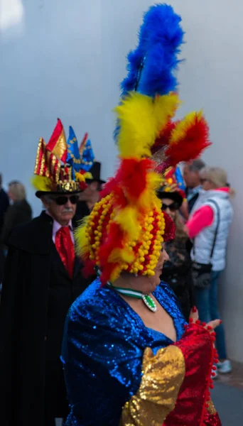 Nerja Spain Февраля 201 — стоковое фото