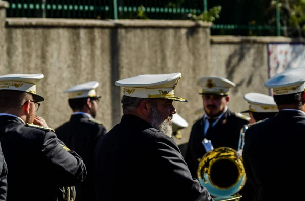 Velez Malaga Spanien März 2018 Teilnehmende Personen Der Prozession Der — Stockfoto