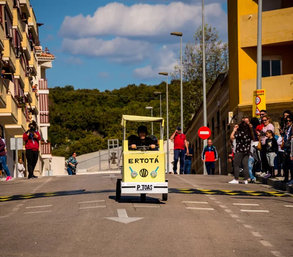 Velez Malaga Spagna Aprile 2018 Autos Locos Divertimento Tradizionale Che — Foto Stock