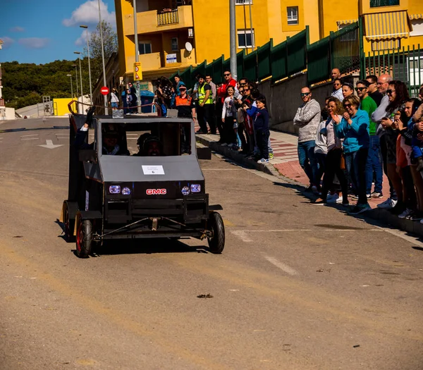 Velez Malaga Spagna Aprile 2018 Autos Locos Divertimento Tradizionale Che — Foto Stock