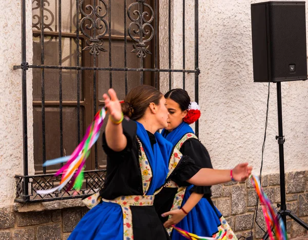 Nerja Espagne Mai 2018 Spectacle Danse Folklorique Par Groupe Personnes — Photo