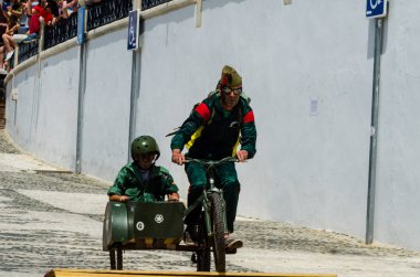 Frigiliana, İspanya - 13 Mayıs 2018 