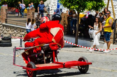 Frigiliana, İspanya - 13 Mayıs 2018 