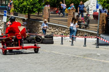 Frigiliana, İspanya - 13 Mayıs 2018 