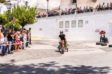 Frigiliana, İspanya - 13 Mayıs 2018 