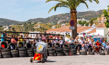 Frigiliana, İspanya - 13 Mayıs 2018 