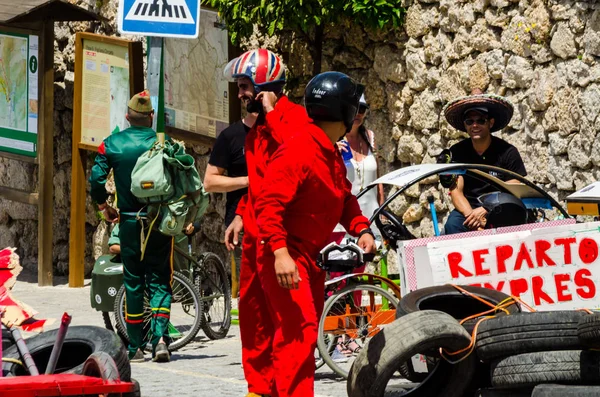 Frigiliana, İspanya - 13 Mayıs 2018 