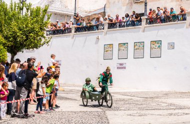 Frigiliana, İspanya - 13 Mayıs 2018 