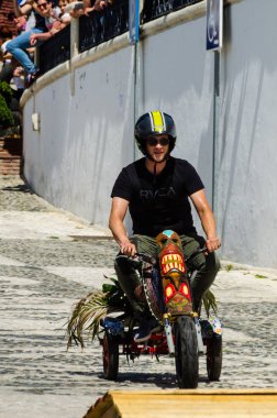 Frigiliana, İspanya - 13 Mayıs 2018 