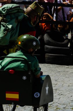 Frigiliana, İspanya - 13 Mayıs 2018 