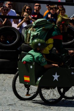 Frigiliana, İspanya - 13 Mayıs 2018 